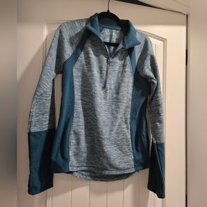 SO Teal/Green Quarter-Zip Pullover